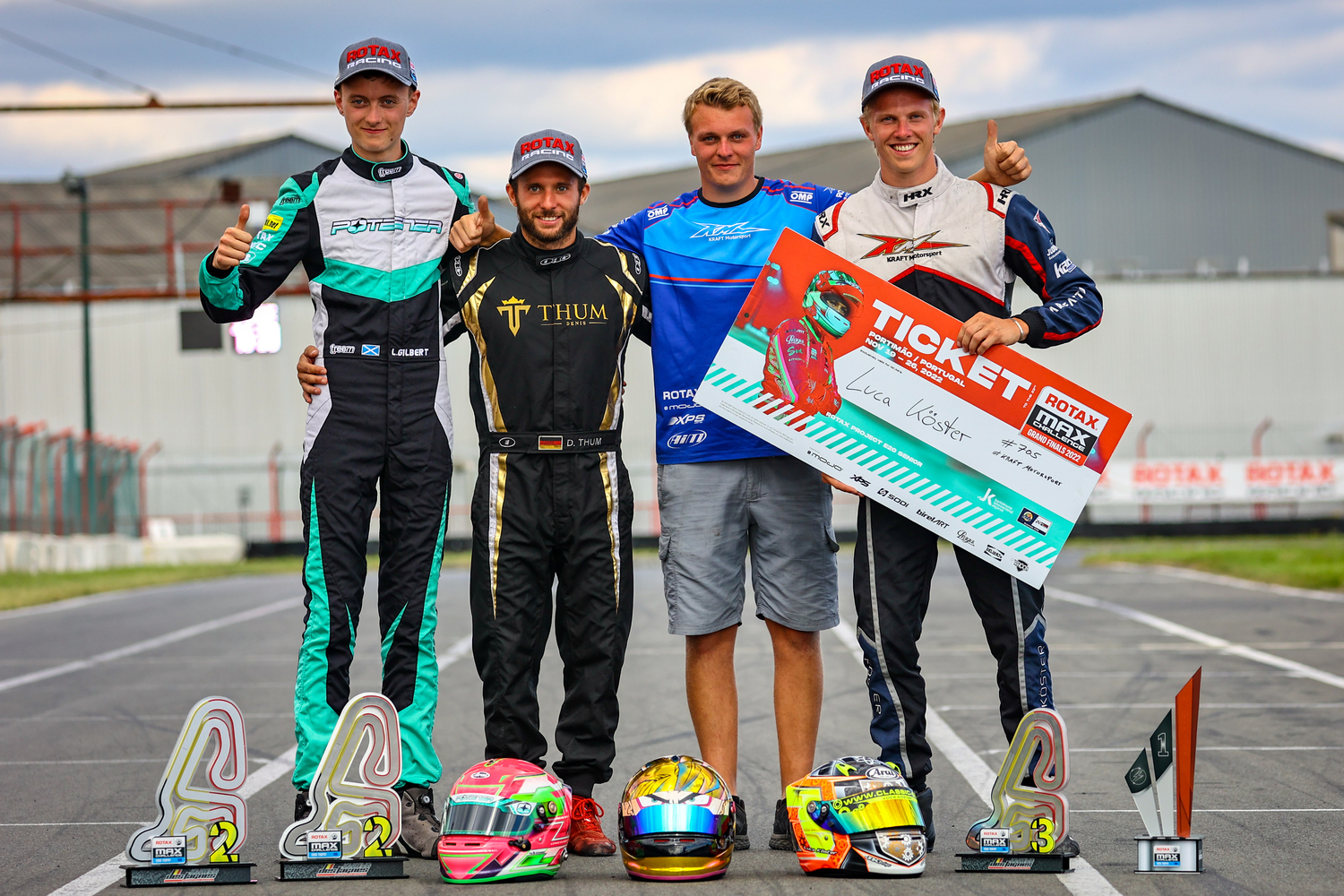 RMC Euro Trophy-Titel und Platz zwei für Kraft Motorsport