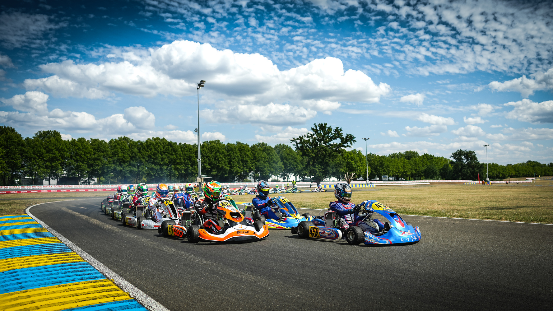 Deutsches Podium bei Rotax International Trophy