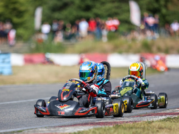 Luke Kornder bleibt im ADAC Kart Masters in Schlagdistanz