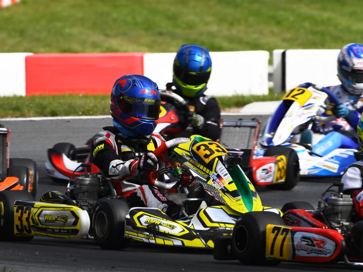 Matti Klasen überzeugt mit Podiumplatz bei den ADAC Kart Masters in Mülsen