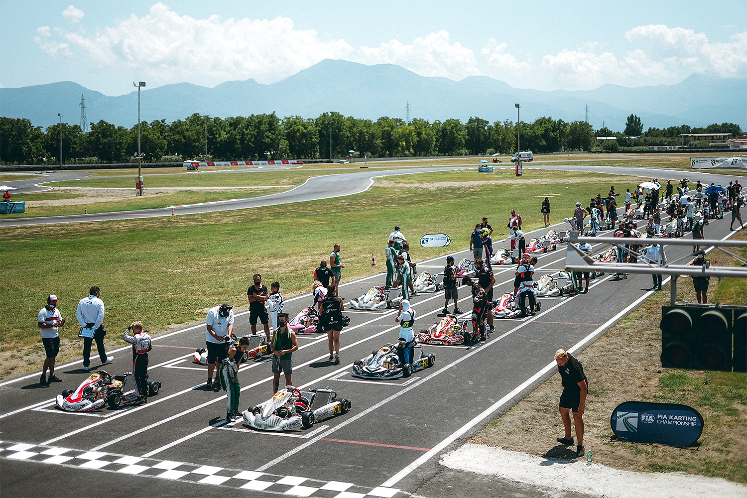 Über 200 Teilnehmer bei Kart-WM in Sarno