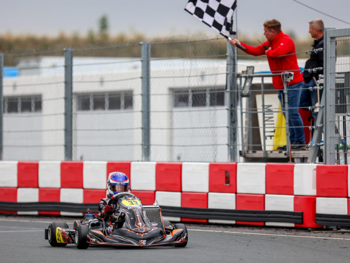 Podium und schnellste Rennrunde: Rodrigo Seabra beim Finale oben auf