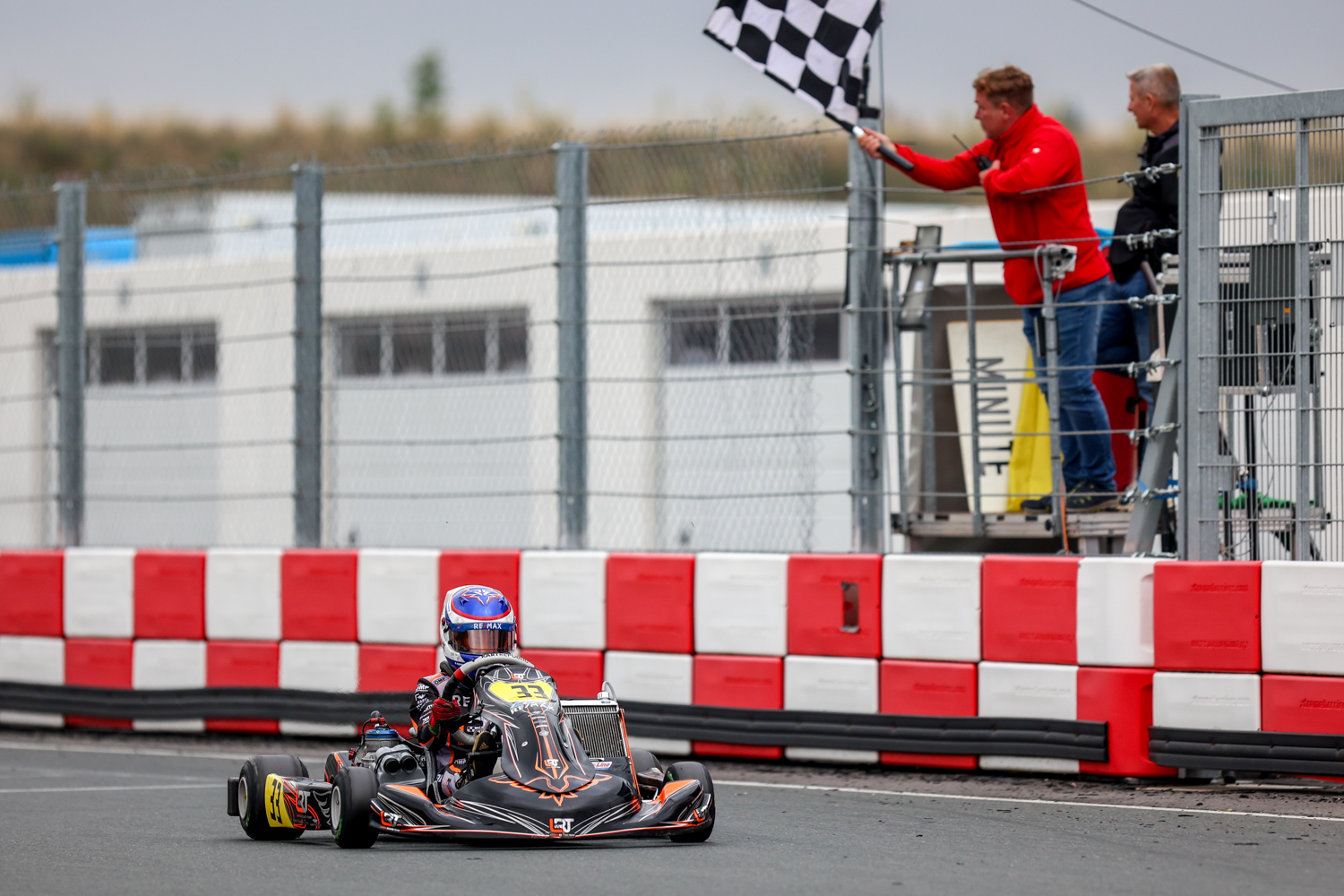 Podium und schnellste Rennrunde: Rodrigo Seabra beim Finale oben auf