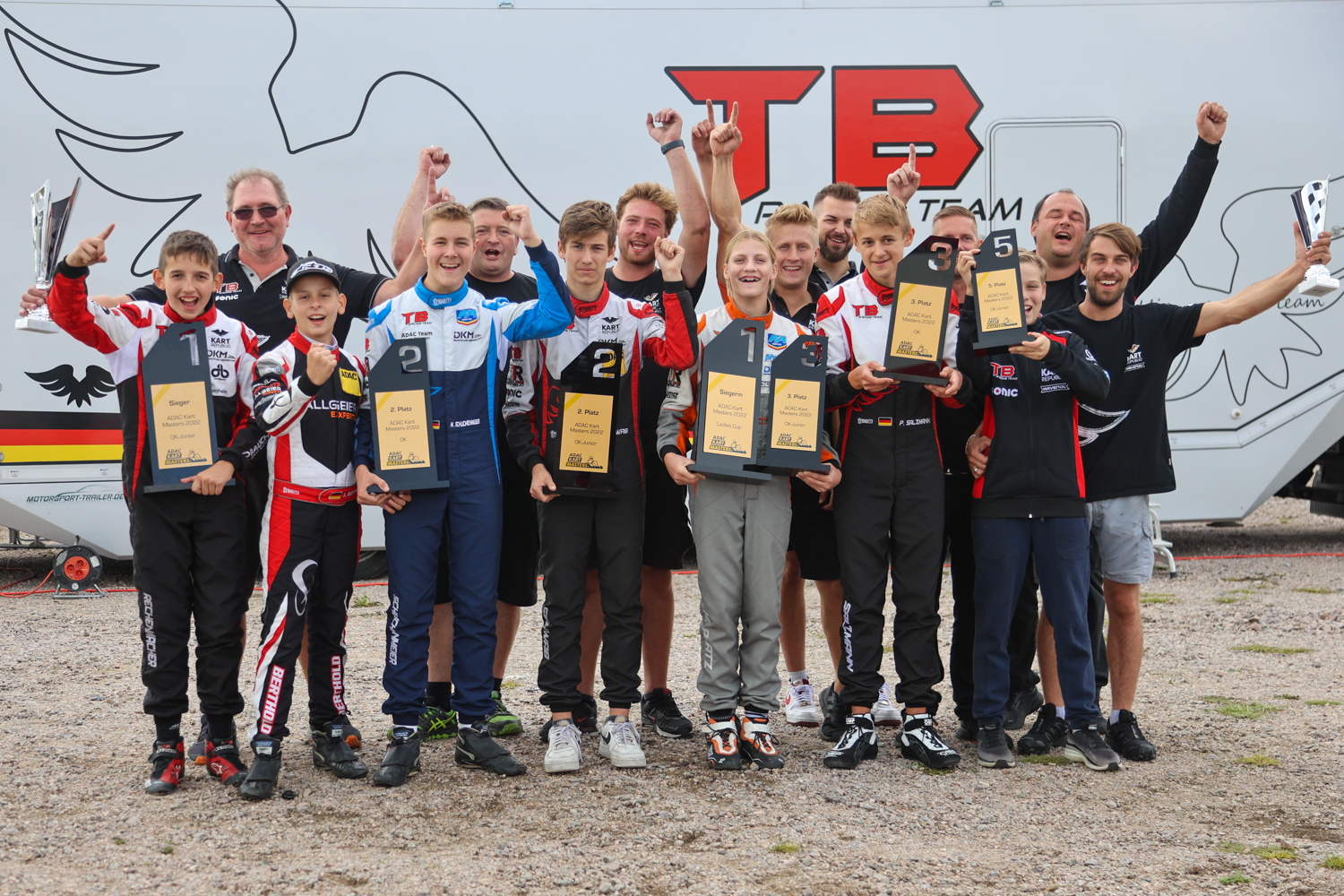 Siebter ADAC Kart Masters-Titel für TB Racing Team