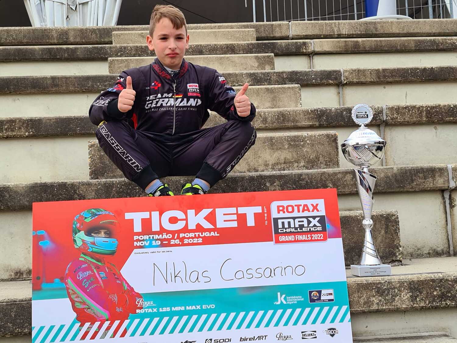 Niklas Cassarino wird RMC-Vizemeister￼