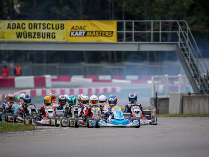 Maximilian Schleimer im Favoritenkreis beim ADAC Kart Masters