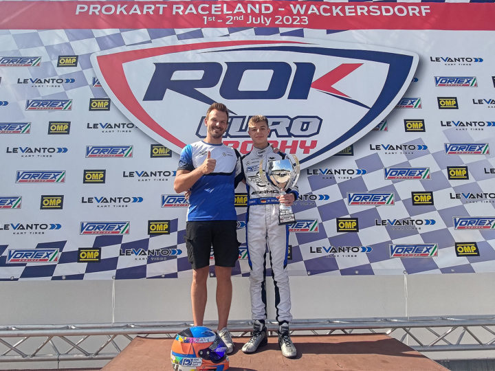 ROK Euro Trophy-Podium für Maximilian Schleimer