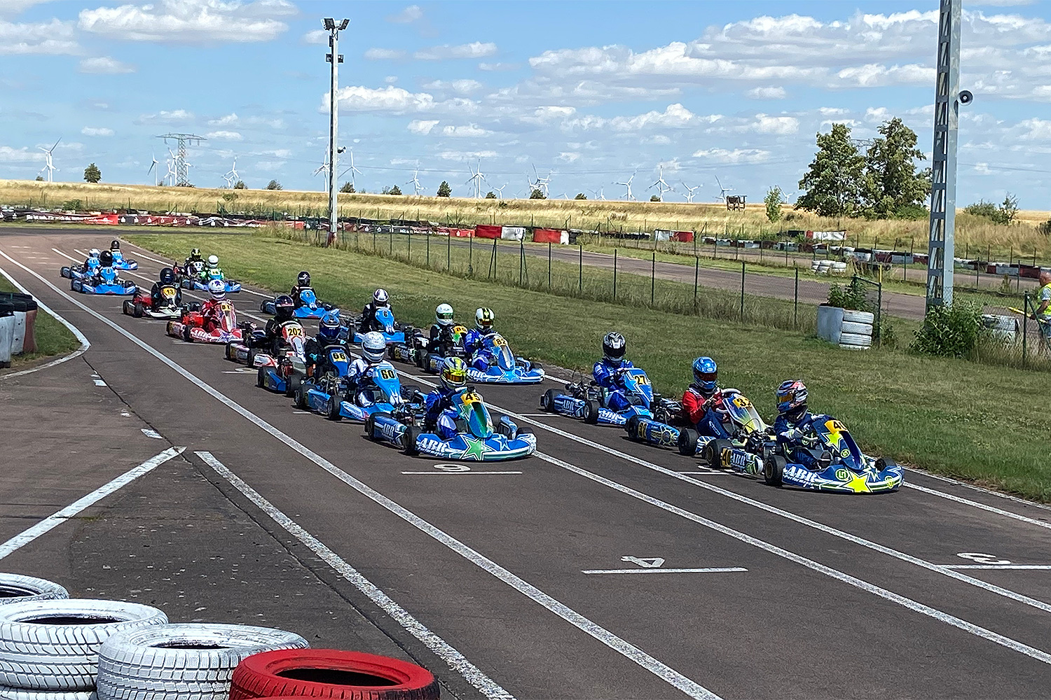 Großer Andrang beim „Motodrom-Belleben Einsteiger-Cup“