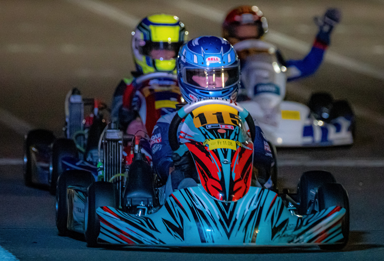 Pole-Positions und Laufsiege für IPKarting Germany in Belleben