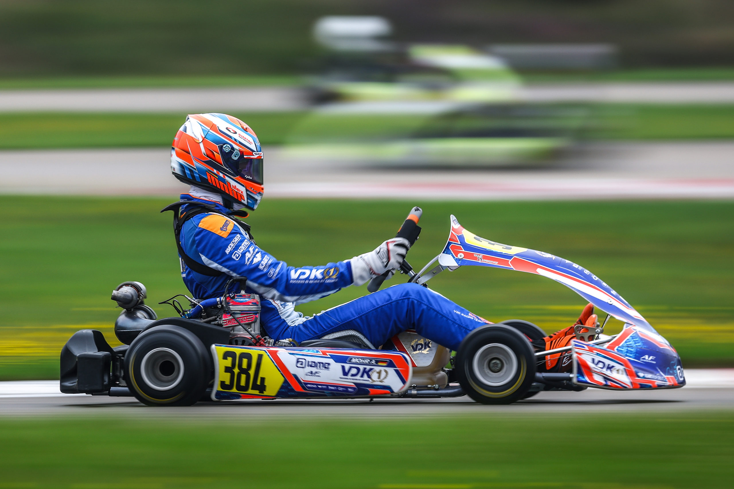 Alex Mohr bei der IAME Euro Series in Genk am Start