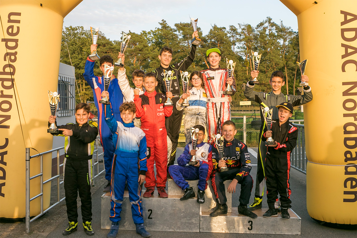 Finale im ADAC Kart Rookies Cup Süd: Meisterschaftsentscheidungen in Walldorf gefallen