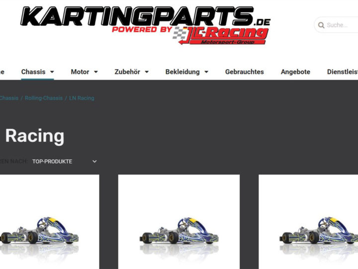 KARTINGPARTS.de bietet einen neuen Onlineshop für Karts und Zubehör