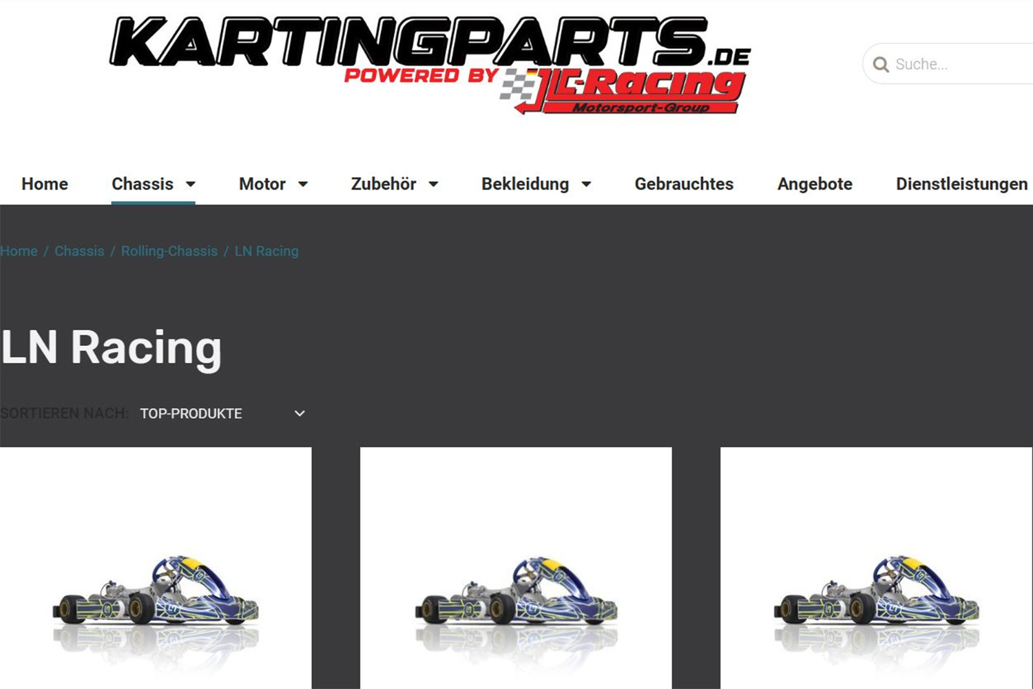 KARTINGPARTS.de bietet einen neuen Onlineshop für Karts und Zubehör