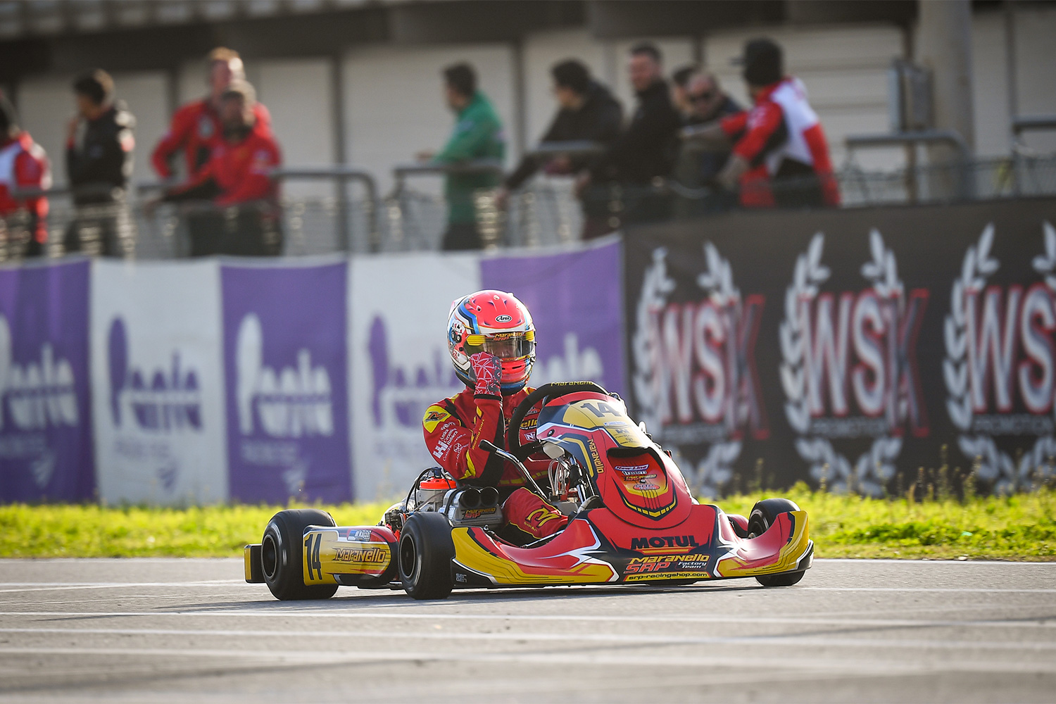 Maranello SRP Factory Team gewinnt WSK-Finale