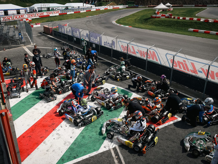 Auftakt der WSK Open Series in Franciacorta