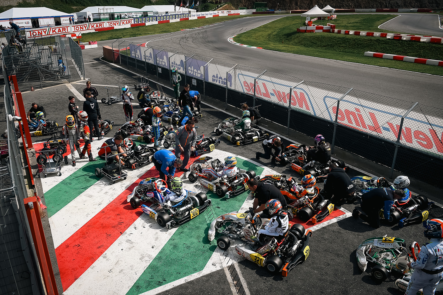 Auftakt der WSK Open Series in Franciacorta