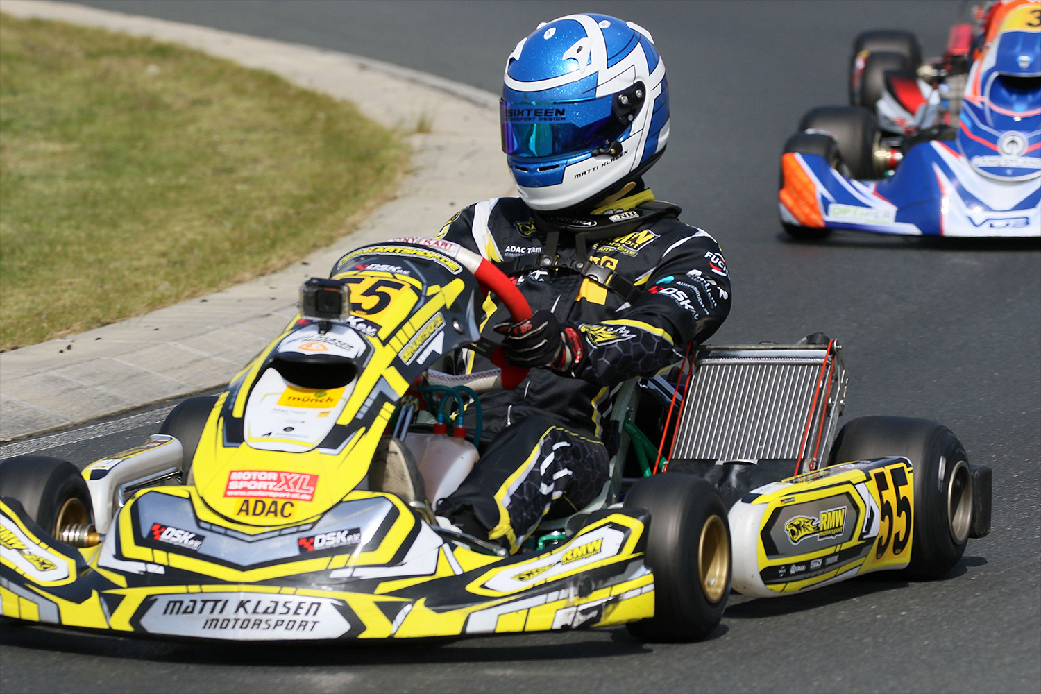 Starkes Debüt von Matti Klasen bei der Deutschen Kartmeisterschaft