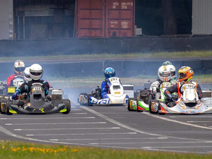 Wetterkapriolen bei AvD-ACV German Karting Series Light in Wittgenborn