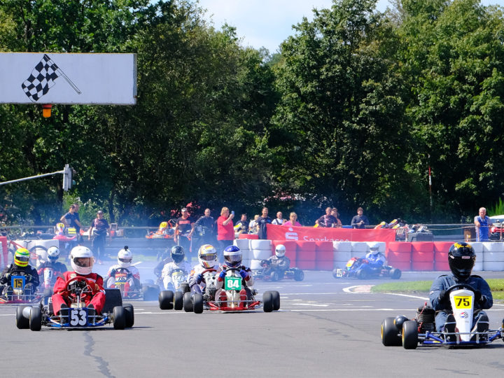 Klassik Kart-Fahrer beim Kurt Wirths Gedächtnispokal