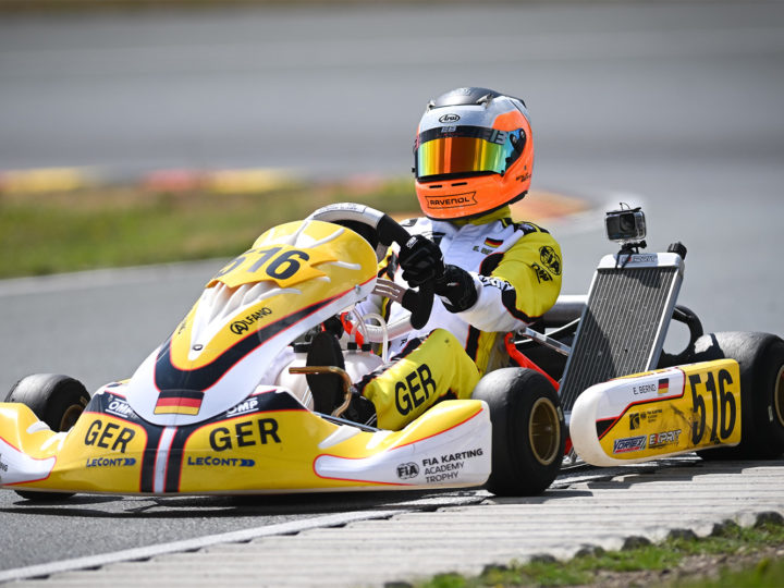Starker Auftritt in Mülsen – Emilio Bernd überzeugt bei der CIK Academy Trophy