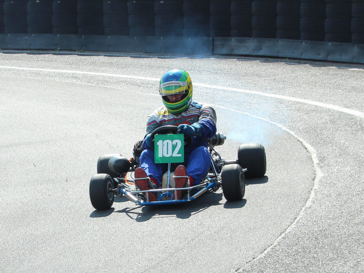 Toller Sport trotz Wetterkapriolen bei den Klassik Karts in Gerolzhofen