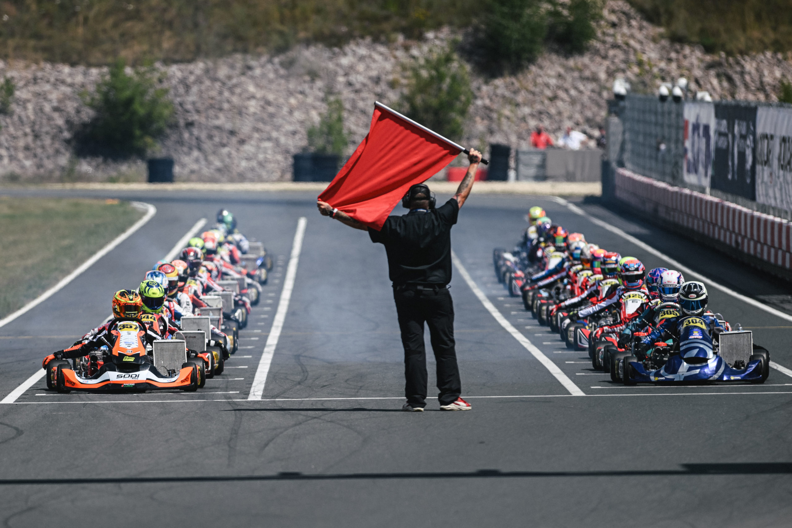 FIA Kart Europameisterschaft in Mülsen: Heats bringen erste Vorentscheidungen