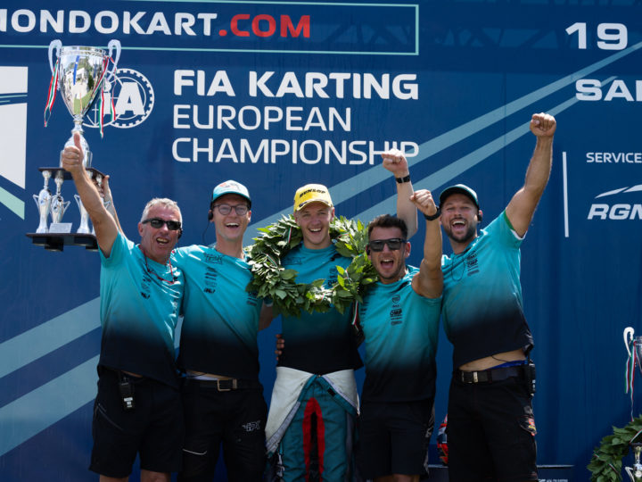 Formula K SRP Factory Team feiert Vize-Europameistertitel