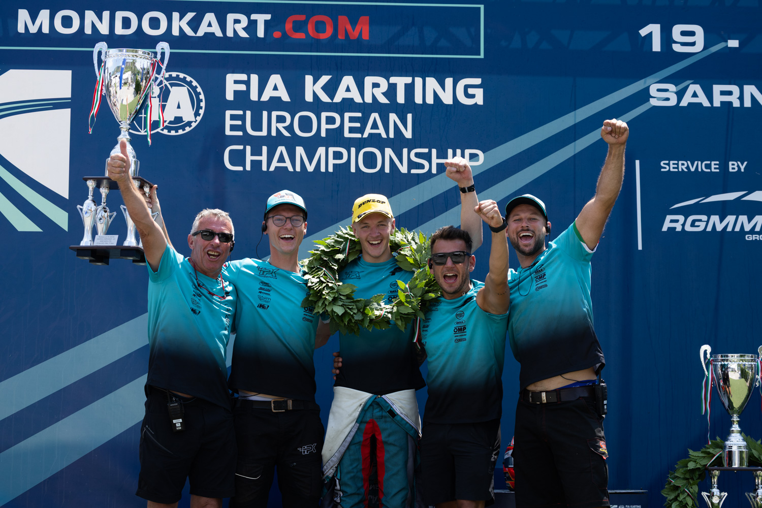 Formula K SRP Factory Team feiert Vize-Europameistertitel