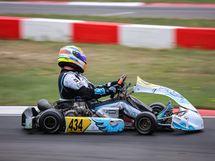 Sieg, Podien und Vizetitel im Pro Kart Raceland Wackersdorf
