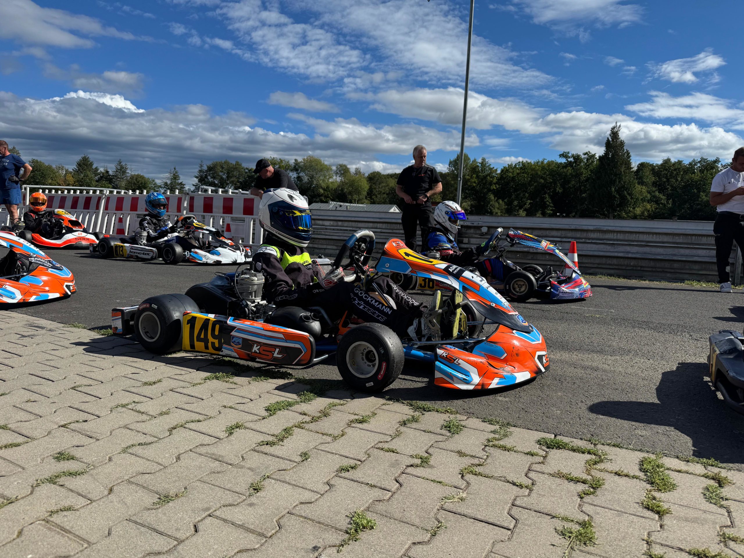 Starker Test: Lenn Göckmann fährt in Wittgenborn auf das Podium