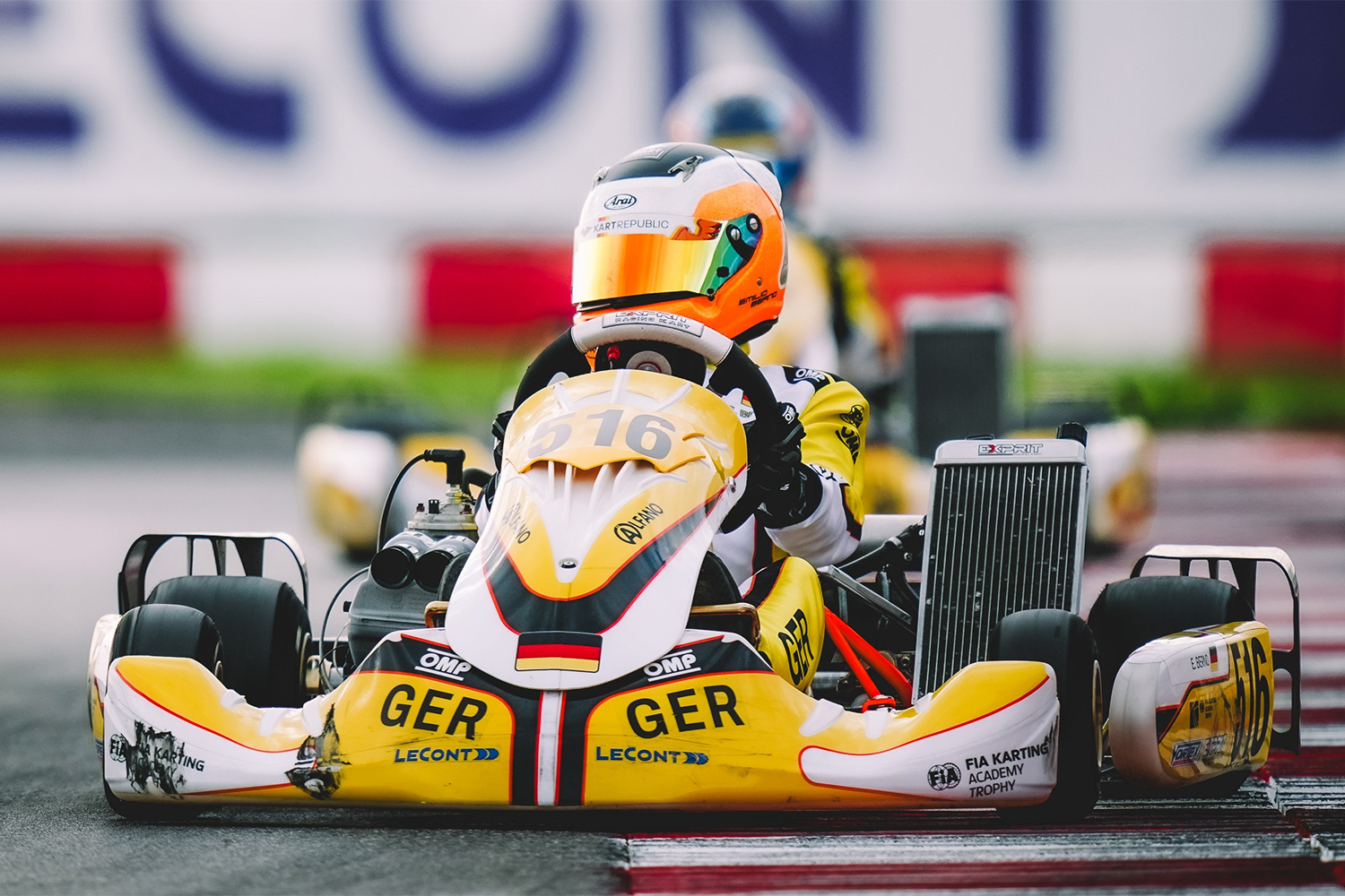 Starker Saisonabschluss für Emilio Bernd in der CIK/FIA Academy Trophy