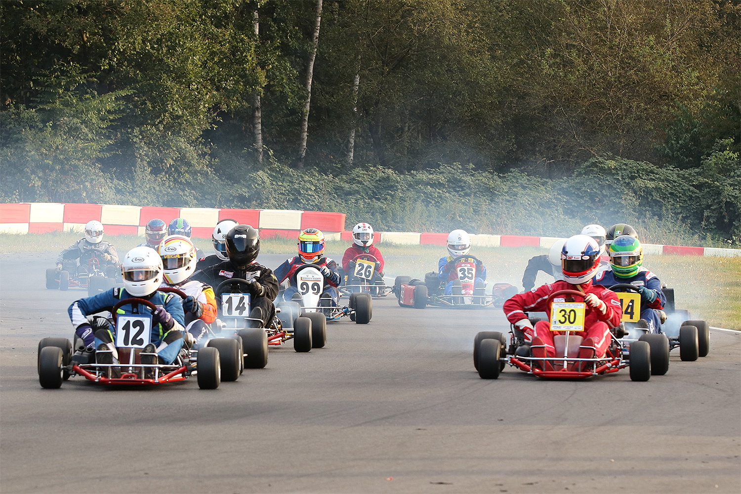 Saisonfinale der Klassik Karts beim Memorial in Kerpen