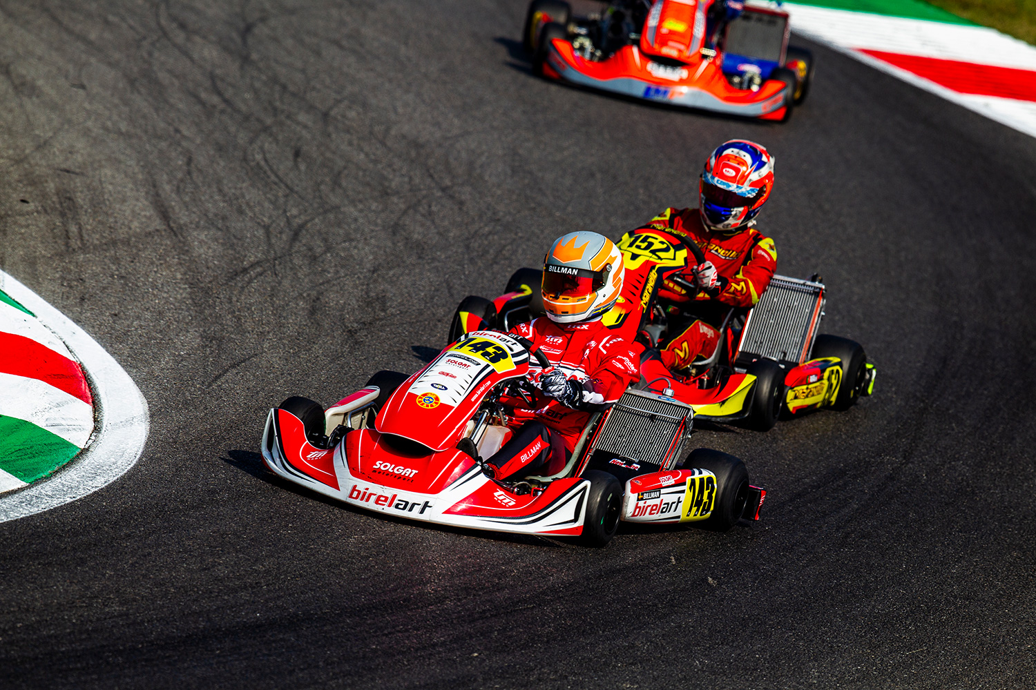 Solgat Motorsport zeigt Kampfgeist bei Kart-WM in Franciacorta