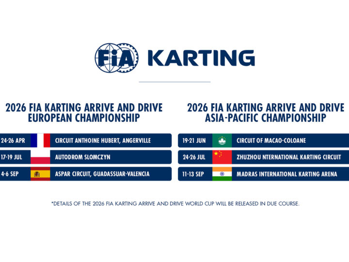FIA veranstaltet Arrive & Drive-Championat in Europa