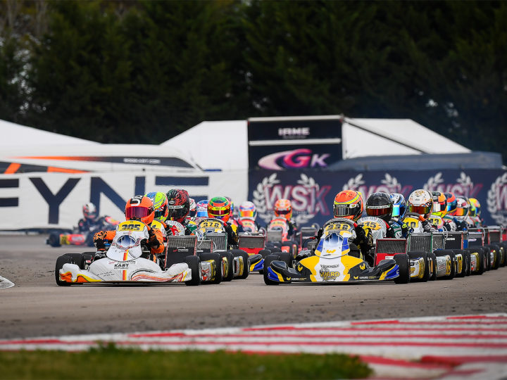 Deutsches Podium beim WSK Super Master Series-Auftakt
