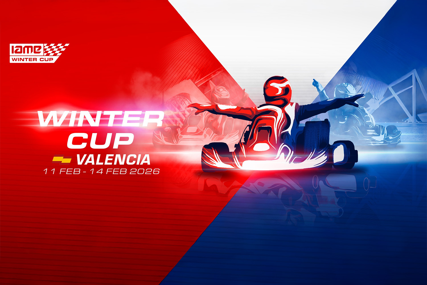 IAME Winter Cup in Valencia vorzeitig beendet