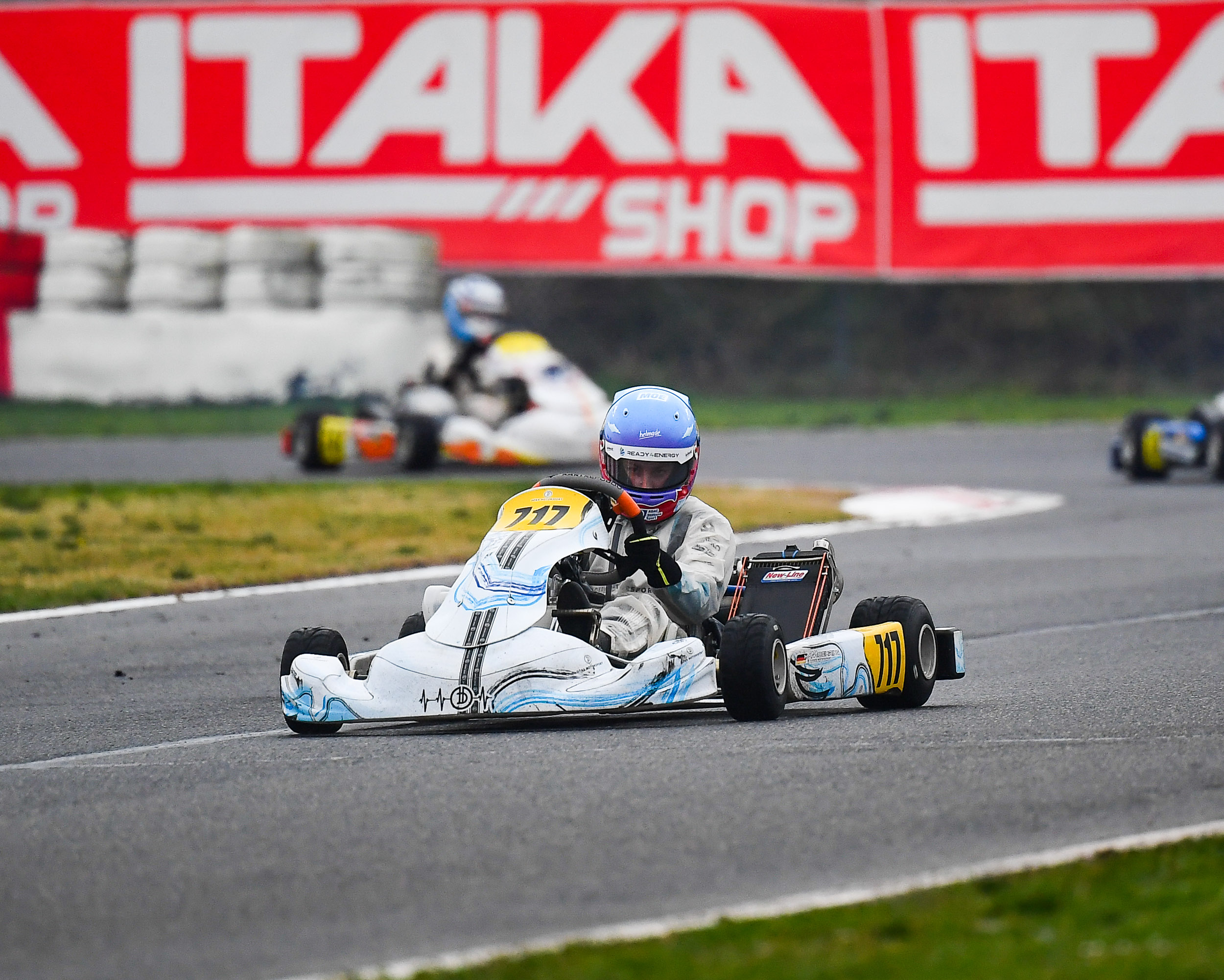 Starker Einstand für Henri Möhring in der OK-N Junior