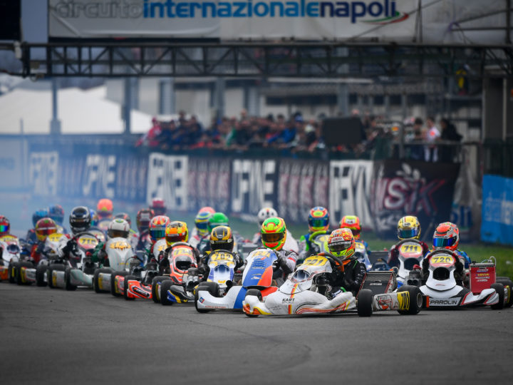 Deutsches Podium beim WSK-Lauf in Sarno