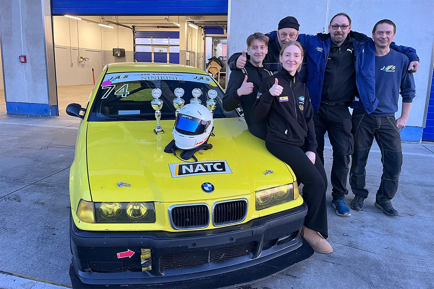 Starker Einstand in Oschersleben: Hugo Güttel überzeugt als Rookie im NATC Youngster Cup