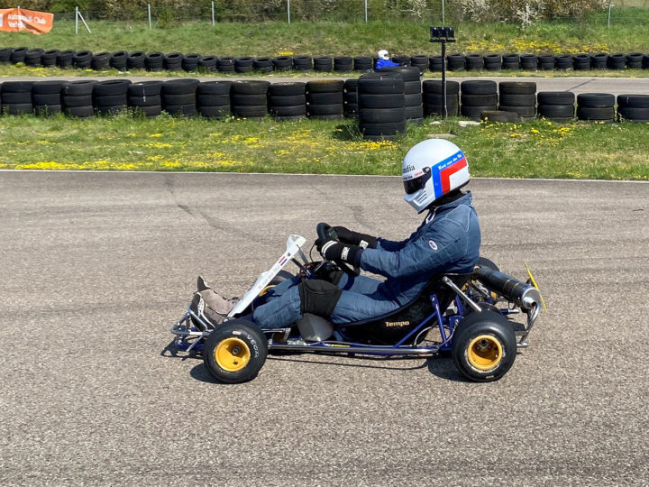Van den Hul gewinnt Klassik-Kart-Rennen in Bopfingen