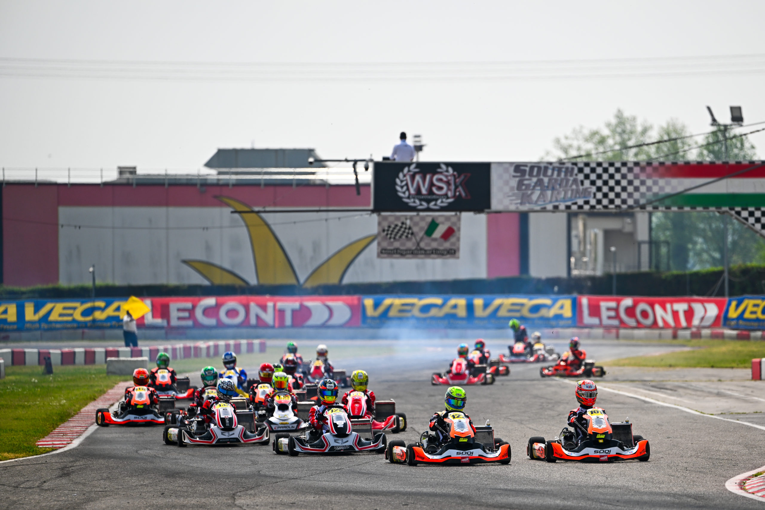 Schleimer auf dem Podium – starke deutsche WSK-Leistungen in Lonato