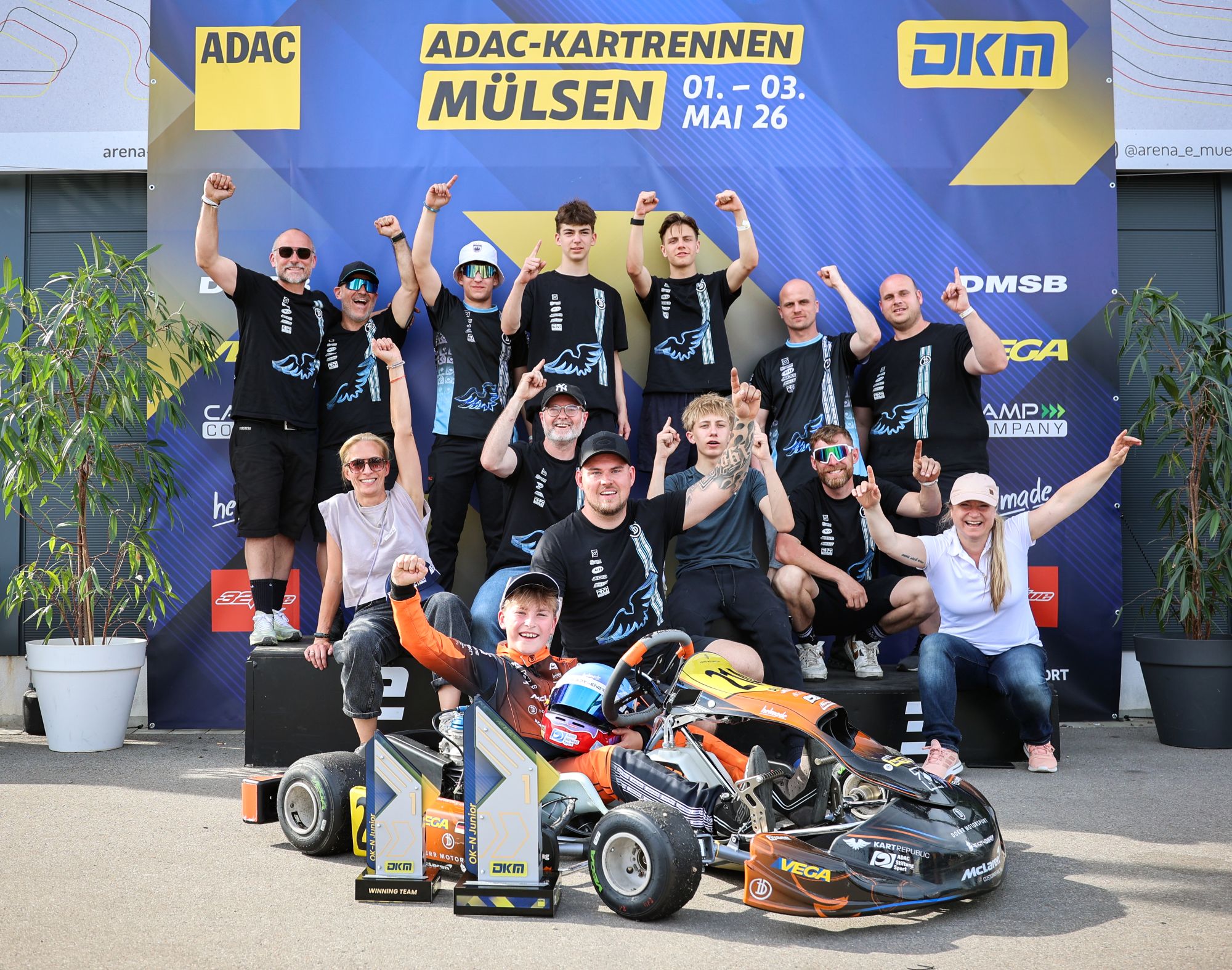 Dörr Motorsport feiert weiteren OK-N Junior-Sieg in Mülsen