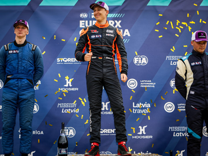 Historischer Sieg: Tim Braumüller gewinnt erstes FIA Euro RX5 Rennen der Geschichte