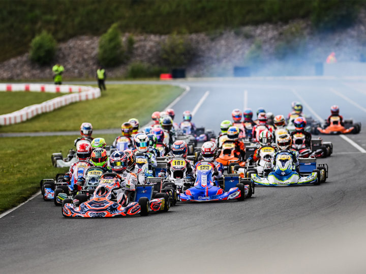 Dramatische Finals und starke Sieger beim FIA-Karting-Wochenende in Mülsen