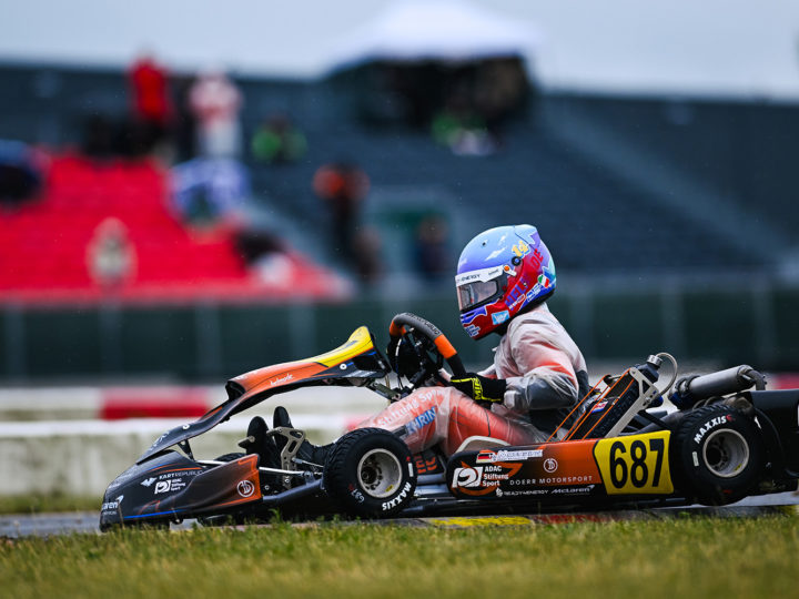 Henri Möhring setzt Ausrufezeichen bei FIA Karting EM in Mülsen
