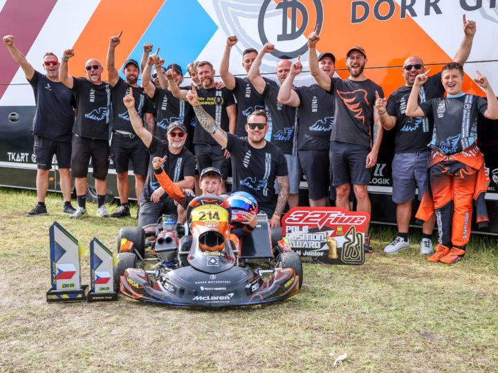 Nächster OK-N Junior-Sieg für Dörr Motorsport in Cheb