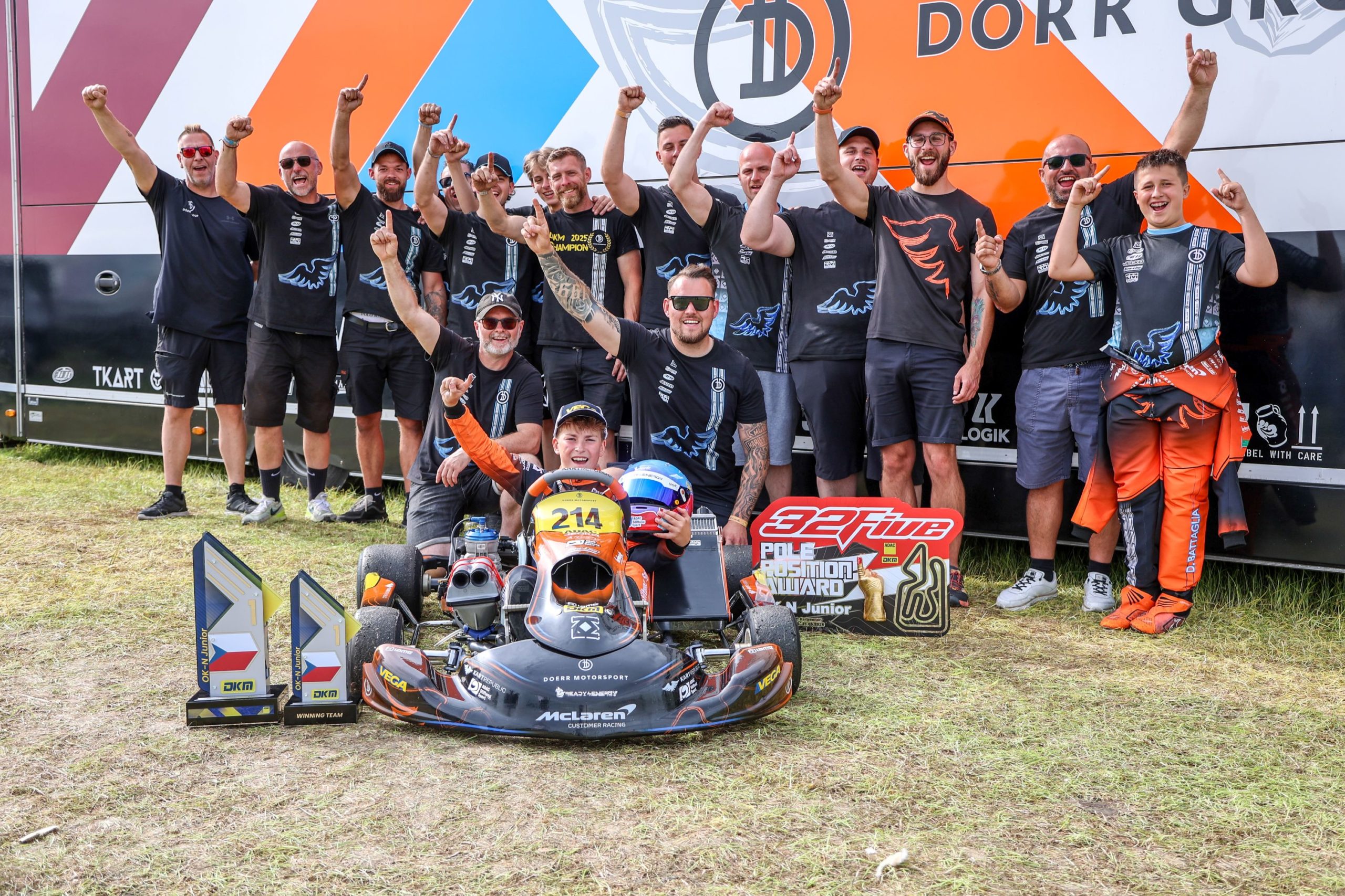 Nächster OK-N Junior-Sieg für Dörr Motorsport in Cheb