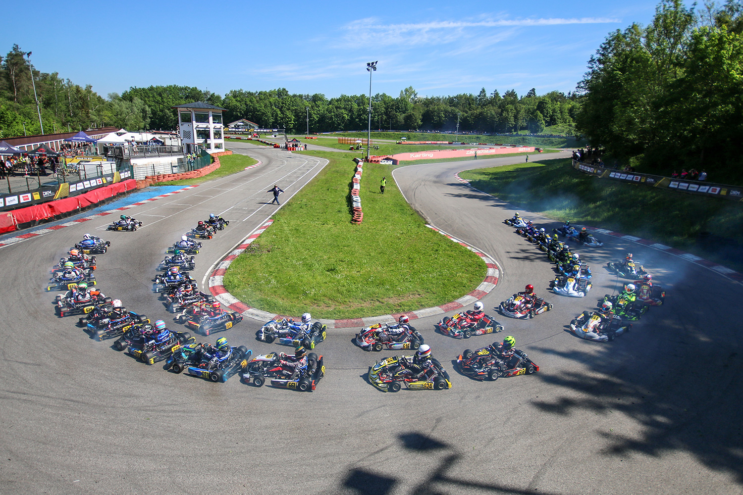 Stellplatzbuchung für ADAC Kart Masters und DKM in Ampfing