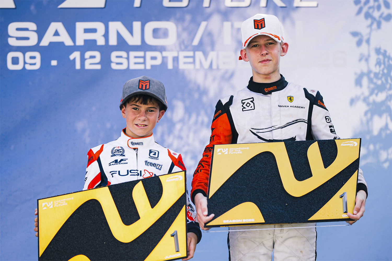 Miron und Baglin krönen sich in Sarno zu CotF-Champions