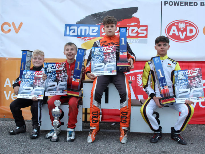 Feierlicher Abschluss der IAME Series Germany Premierensaison